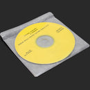 100x CD DVD DISC Cover Storage Case Sleeve Wallet Holder Packs High Quanlity New