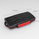 Waterproof Holder Storage Memory Card Protector Case Fits 12 SD+12 Micro SD Card