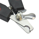 1 Set Dog Cat Rubber Handle Claw Nail Clipper Cutter File Grooming Accessory