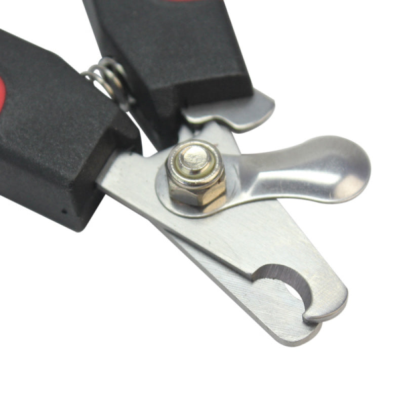 1 Set Dog Cat Rubber Handle Claw Nail Clipper Cutter File Grooming Accessory