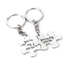 1 Pair Lovely Key Ring Chain Keychain Couple Lover Couples Keyring Gift