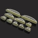 10Pcs Portable Home Office Desk Cable Cord Clips PC TV Wire Holder Organiser