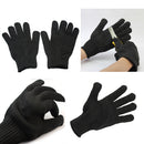1 Pair Black Cut Resistant Anti-scratch Anti-static Work Protective Gloves Hot