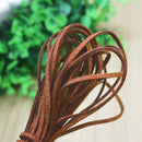 1 Roll Suede Leather String Cords For Bracelet Necklace Jewelry Making DIY Brown
