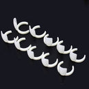 50 pcs Blank Nail Polish UV Gel Display Rings Pops Nail Art Ring Style Nail Tips