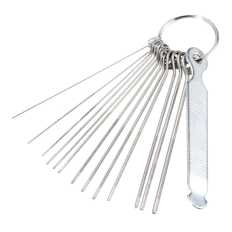 Guitar Nut Slotting File Kit Saw Rods Slot Filing Set Luthier Guitar Repair Tool