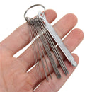 Guitar Nut Slotting File Kit Saw Rods Slot Filing Set Luthier Guitar Repair Tool