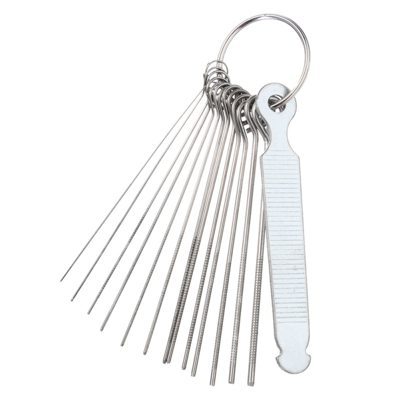 Guitar Nut Slotting File Kit Saw Rods Slot Filing Set Luthier Guitar Repair Tool