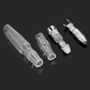 10 Pair Male&Female Auto 3.7mm Socket Crimp Terminal Bullet Connector + Case