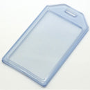 5x Vertical Clear Plastic ID Name Card Holder Work Business Identity B WUW