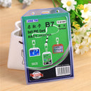 5x Vertical Clear Plastic ID Name Card Holder Work Business Identity B WUW