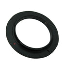1x Black Macro Reverse Adapter Ring for 52mm Nikon Digital SLR Camera Body Hot