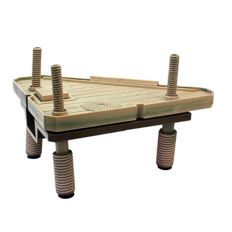 Reptile Turtle Pier Pet Basking Platform Aquarium Decoration Tank + Ramp Ladder