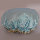 New Ribbon Waterproof Elastic Band Lace Bow Hat Hair Bath Shower Bouffant Cap