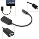 High Quality Android Phone Micro USB Host OTG Adapter Cable Black Durable Hot