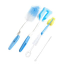 5Pcs Baby Feeding Bottle Brush Sponge Cleaner Straw Nipple Cleaning Washing Tool