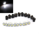 10Pcs T5 0.2W SMD 5050 1 LED Light Car Dashboard Instrument Panel Lamp Bulb