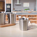 Thick 304 Stainless Steel Measuring Cup mug 500ML with handle for kitch STV