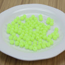 100Pcs 5.6mm Round Luminous Glow Beads For Sea Coarse Carp Fishing Traces Rigs