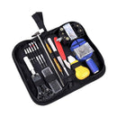 147Pcs Watchmaker Watch Repair Tool Kit Back Case Opener Remover Spring Pin Bar