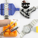 147Pcs Watchmaker Watch Repair Tool Kit Back Case Opener Remover Spring Pin Bar