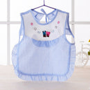 Blue Baby Waterproof Bibs Infant Burp Cloths Toddler Scarf Feeding VDI