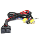 H4 9003 Wire Harness Relay Halogen Headlights Lamp Booster Set with Fuse Base