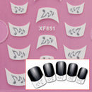 2 Sheets Musical Note Nail Art Stickers Decals Manicure Beauty Nail Acc FHZ