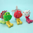 5 Pcs Children's Kid's Cute Cartoon Animal Bathroom Toothbrush Holders S BBI
