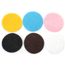 200Pcs DIY Craft Multi Colors Circle Felt Sewing Appliques 30mm for Purse Bag