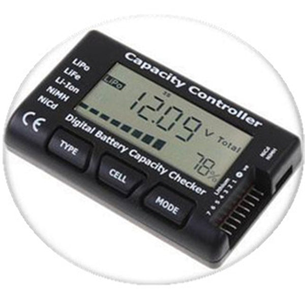 Battery Meter Checker Tester CellMeter-7 Capacity for LiPo LiFe Li-ion NiMH Nicd