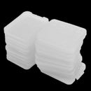 20Pcs Transparent Plastic Cases Box Storage for Memory Card Cases SD SDHC Card