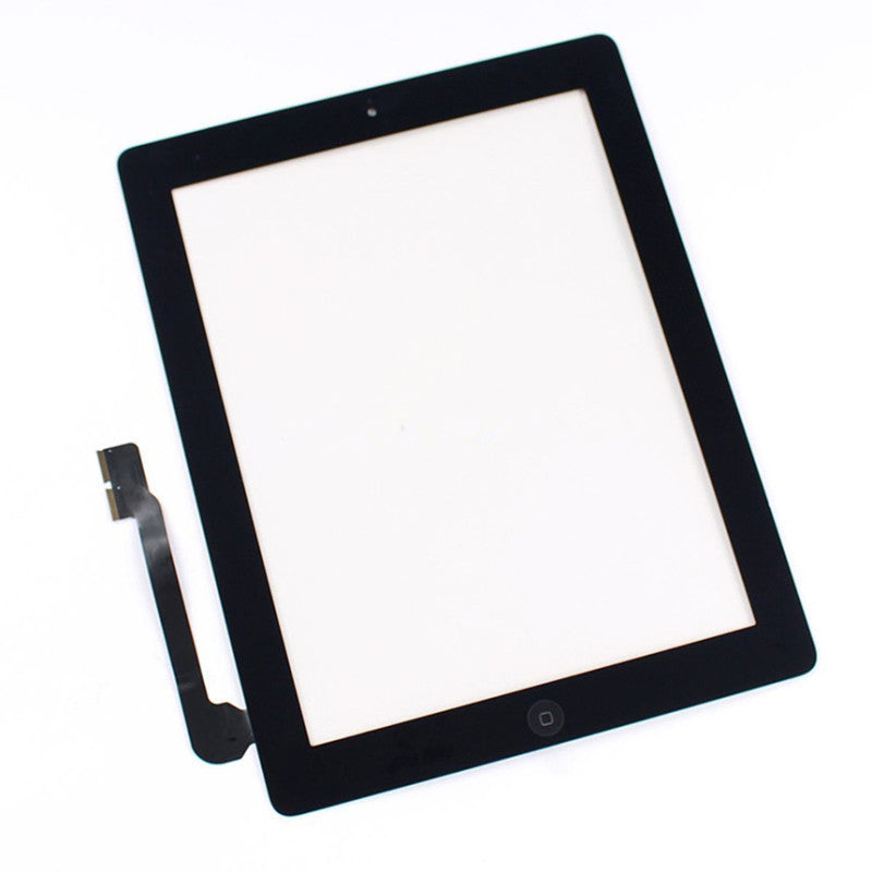 Replacement LCD Touch Screen Digitizer Assembly+Home BTN for iPad 3/4 Black CIB