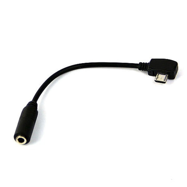 Micro USB Jack to 3.5mm Earphone Headset Adapter Audio Cable Cord Lead New OIN