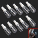 30ml(1oz) Plastic Transparent Clear Perfume Atomizer Empty Spray Bottle New x 10
