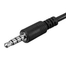 3.5 mm Male Audio AUX Jack to USB 2.0 Type A Female OTG Adapter Cable 1 O QQG