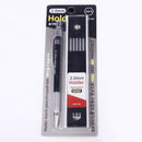 New 2mm 2B HB Automatic Mechanical Drawing Draughting Pencil & 12 Leads Black
