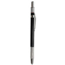 New 2mm 2B HB Automatic Mechanical Drawing Draughting Pencil & 12 Leads Black