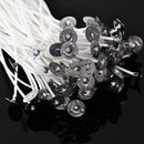 50X 8 inch Candle Wicks Cotton Core Pre Waxed With Sustainers For Candle-Making