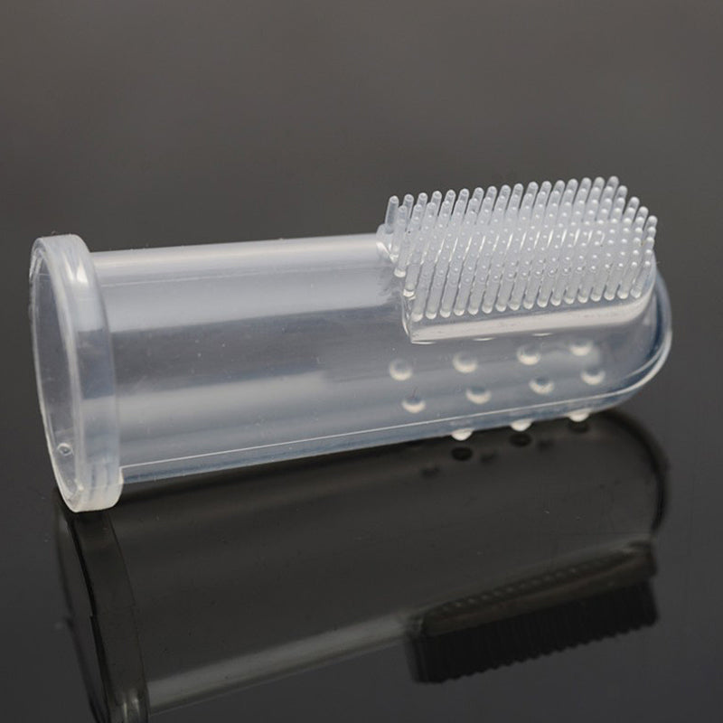 Pet Finger Tooth Brush Dental Hygiene Cleaning Brushes For Cat Dog Puppy 8 Pcs