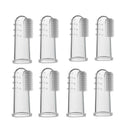 Pet Finger Tooth Brush Dental Hygiene Cleaning Brushes For Cat Dog Puppy 8 Pcs