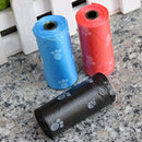 10 Roll 150Pcs Bags Pet Dog Puppy Waste Poo Poop Bag Printing Clean-up Dispens