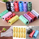 10 Roll 150Pcs Bags Pet Dog Puppy Waste Poo Poop Bag Printing Clean-up Dispens