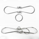 7 Sets IQ Test Toys Mind Game Brain Teaser Metal Wire Puzzles Magic Trick