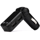Car Kits Hands-free Wireless Bluetooth FM Transmitter LCD MP3 Player USB Charger