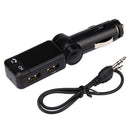 Car Kits Hands-free Wireless Bluetooth FM Transmitter LCD MP3 Player USB Charger