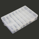 24 Grid Storage Organizer Tool Display Jewelry Pill Box Case Container Pra JIG