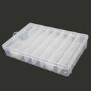 24 Grid Storage Organizer Tool Display Jewelry Pill Box Case Container Pra JIG