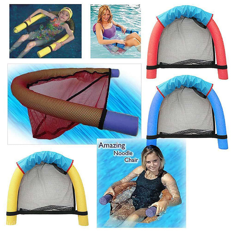 Swimming Floating Noodle Chair Pool Float Seat Tube Buoyancy Stick Water Toys x1