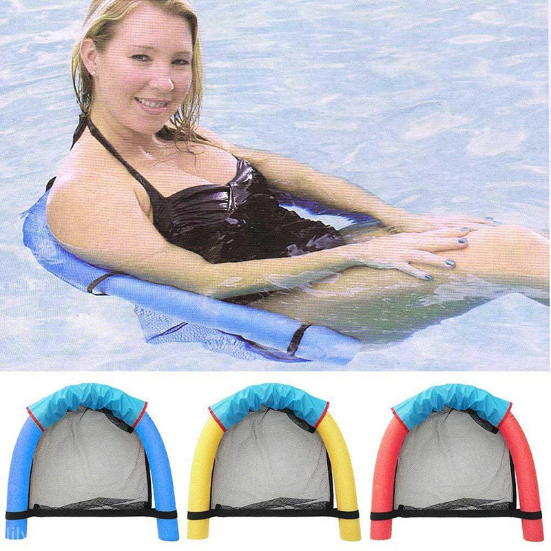 Swimming Floating Noodle Chair Pool Float Seat Tube Buoyancy Stick Water Toys x1